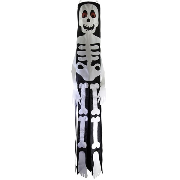 In the Breeze Bones Skeleton 3D 60" Windsock 5022