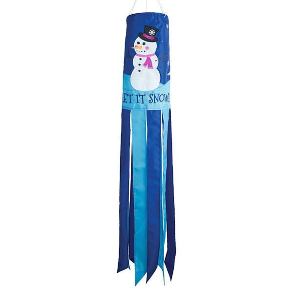 In the Breeze Let it Snow 40" Windsock 5026