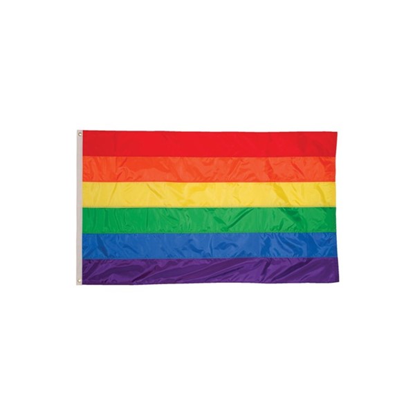 In the Breeze Rainbow 2x3 Grommet Flag 3700