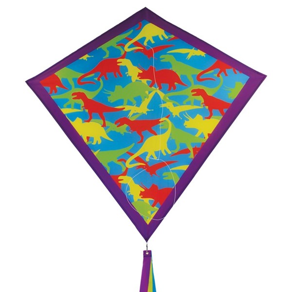 In the Breeze Dinosaur Camouflage 30" Diamond Kite 3267