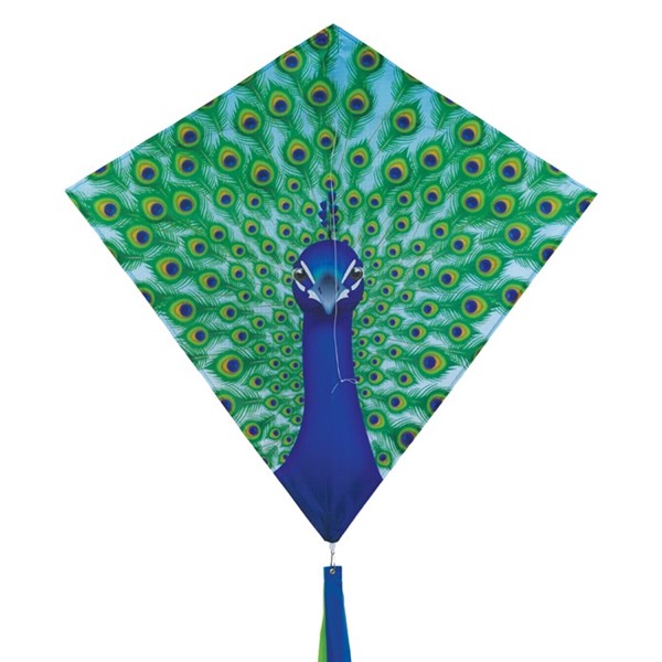 In the Breeze Peacock 30" Diamond Kite (Optimized for Shipping) 3291