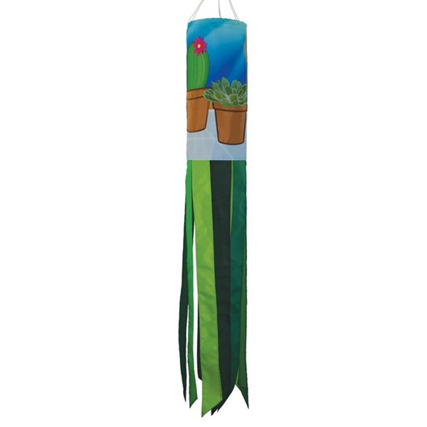 In the Breeze Succulents 40" Windsock 5141