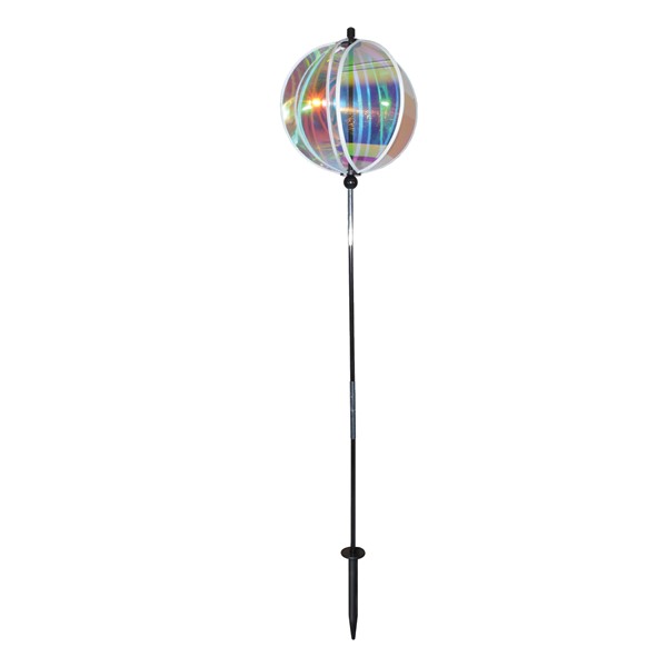 In the Breeze Iridescent 11" Gazing Ball Spinner 2681