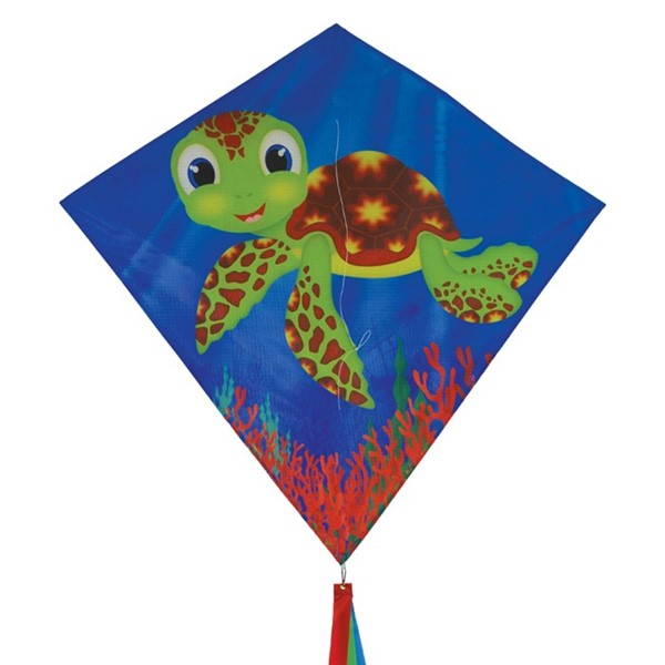 In the Breeze Baby Turtle 30" Diamond Kite (Optimized for Shipping) 3318