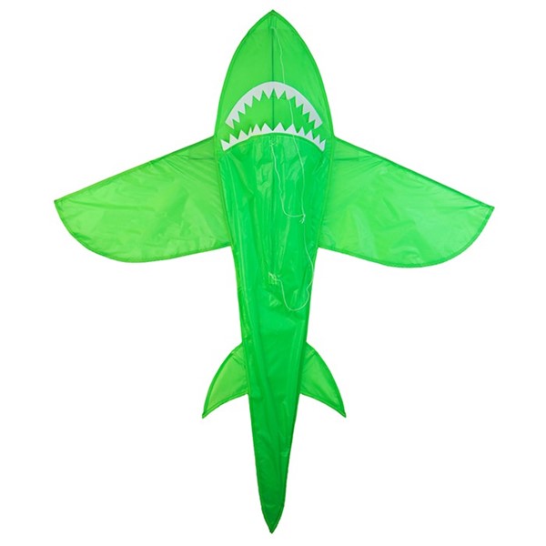 In the Breeze 5' 3D Green Shark Kite 3337