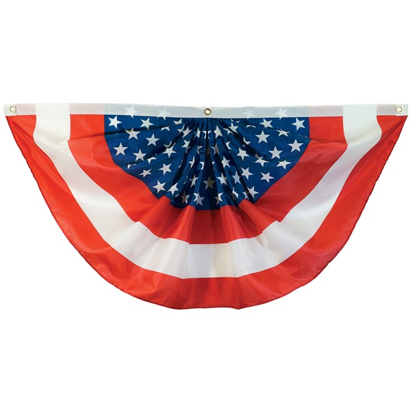 In the Breeze Center Stars Printed Bunting, 2' x 4' 3710