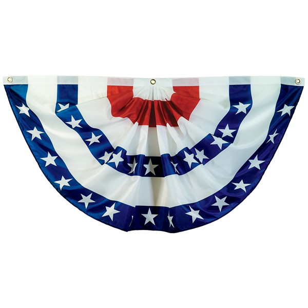 In the Breeze Blue Stripe Printed Bunting, 2' x 4' 3711
