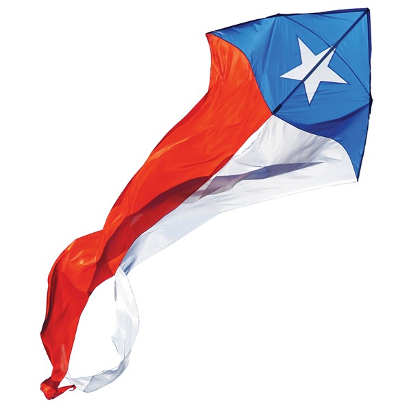 In the Breeze Texas 77" Wave Delta Kite 3357
