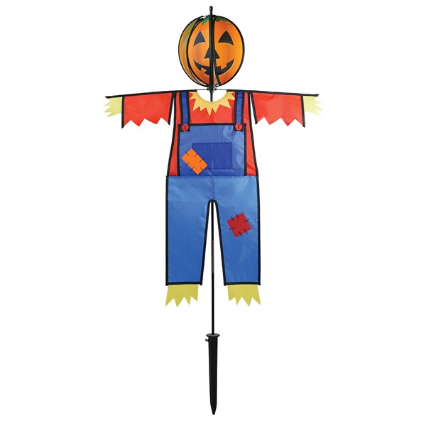 In the Breeze Pumpkin Scarecrow Ground Ball Spinner 2485