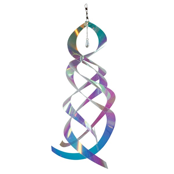 In the Breeze Iridescent Mylar Spin Quartet with Crystal 9155