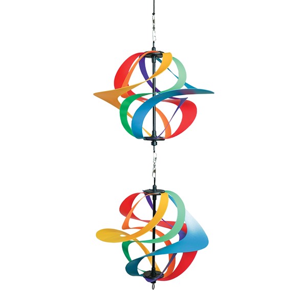 In the Breeze Rainbow Poly Vortex Double Spinner 2481