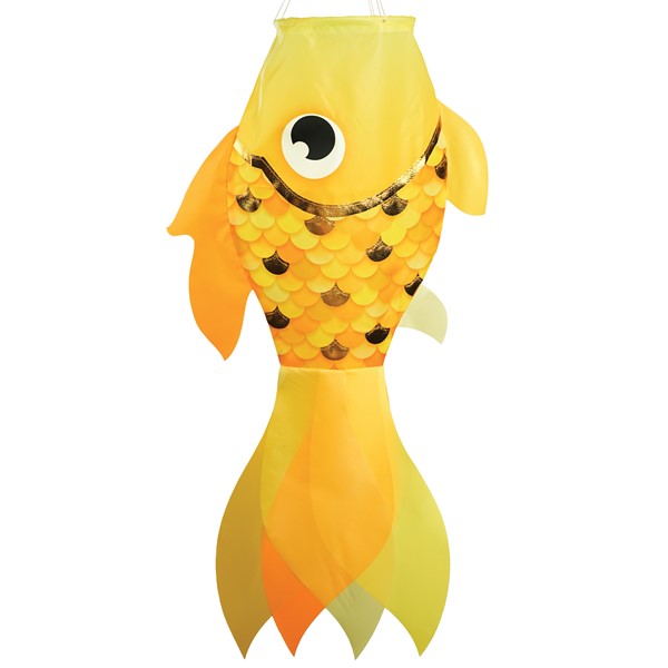 In the Breeze 40" Gold Shimmer Damsel Fish 5244