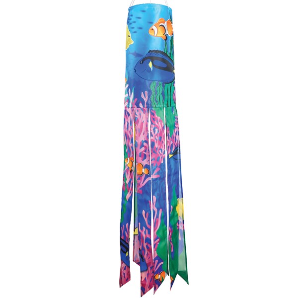 In the Breeze Tropical Fish 40" Illusion Windsock 5247