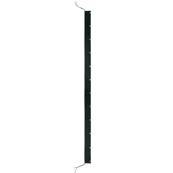 In the Breeze Black 8-foot Pole Sleeve with Grommets 4565