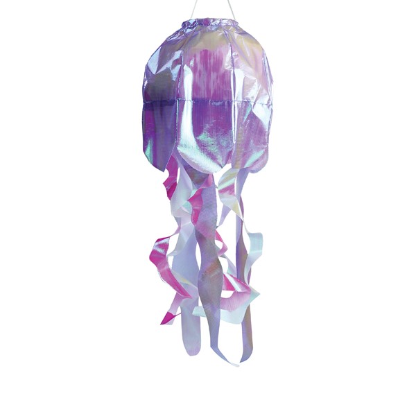In the Breeze 18" Purple Iridescent Jellyfish 3D Windsock 5263