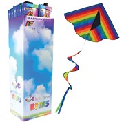 Rainbow Stripe Delta with Spinning Tail 24 PC Display