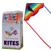 Rainbow Stripe 30" Delta Kite 36 PC POP Display