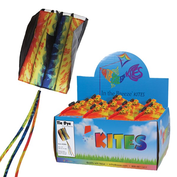 View Tie Dye Pouch Parafoil 16 PC Display