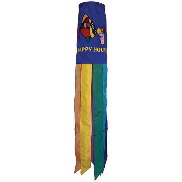 View Happy Hour Fish 40" Windsock