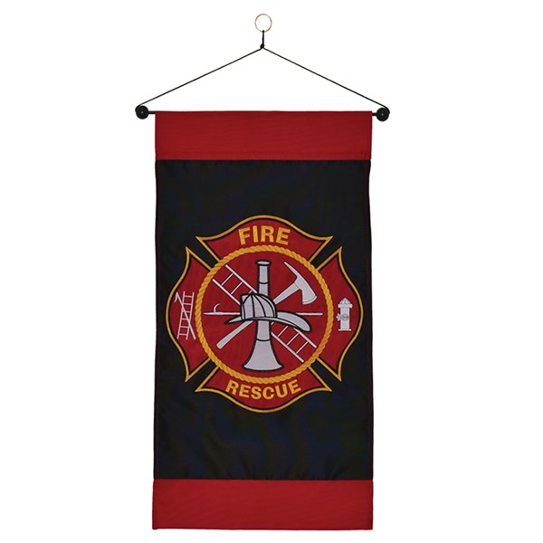 View Fire Rescue Hanging Banner*