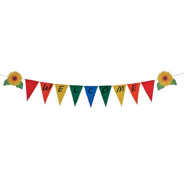 View Welcome Festive Pennant String