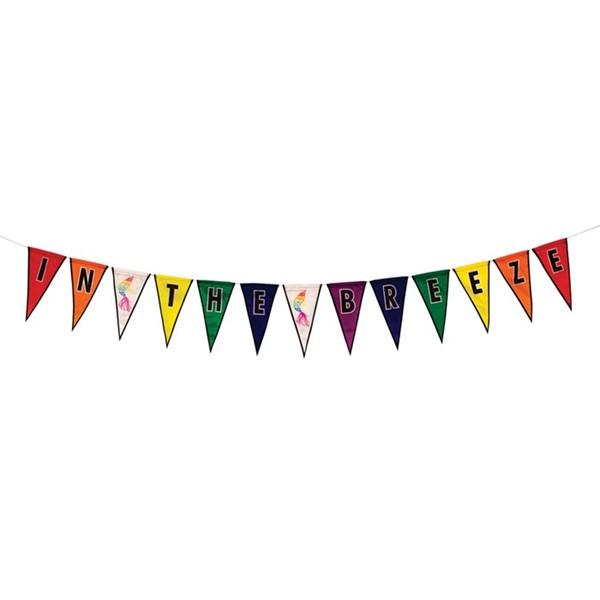 View In the Breeze Festive Pennant String