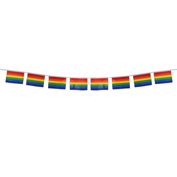 View Rainbow Flag String