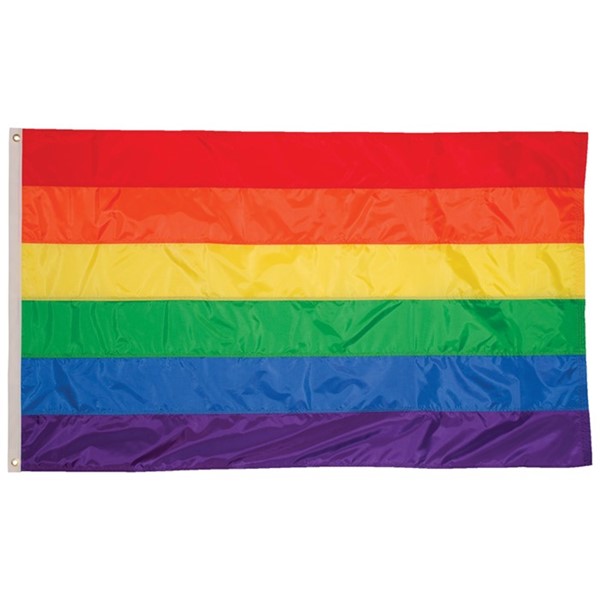View Rainbow 4x6 Grommet Flag