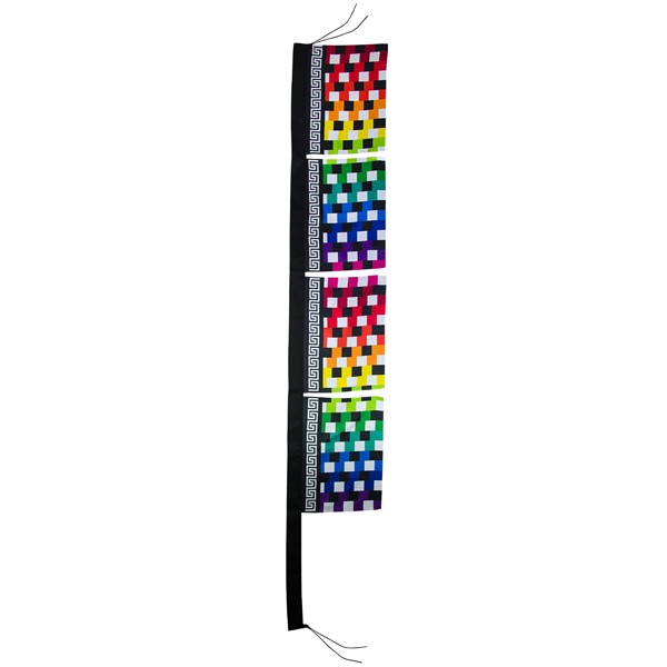 View Rainbow 17" x 82" 4-Section Banner
