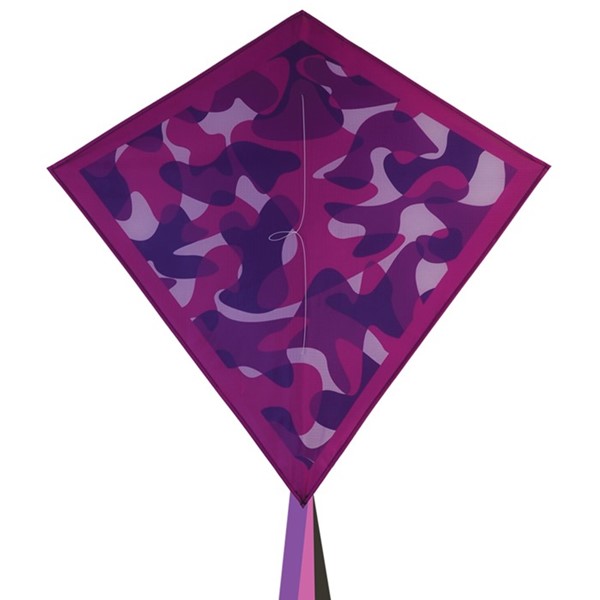 View Purple Camouflage 30" Diamond Kite