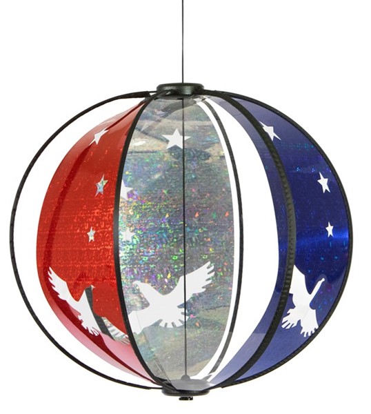 View American Eagle Spinning Globe