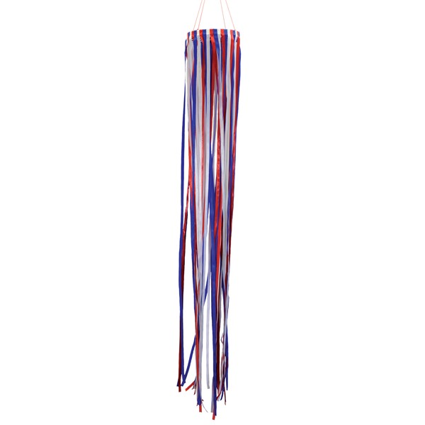 View 35" Red, White & Blue Ribbon Windsock