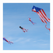 Patriot Kite with Line Laundry